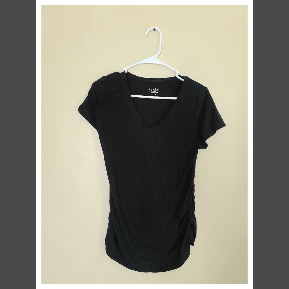 Black Maternity Tee